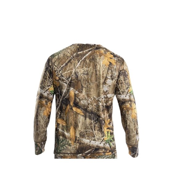 Realtree Men’s Performance Baselayer Thermal Long Sleeve Top – New! Various Sz's - Picture 3 of 4